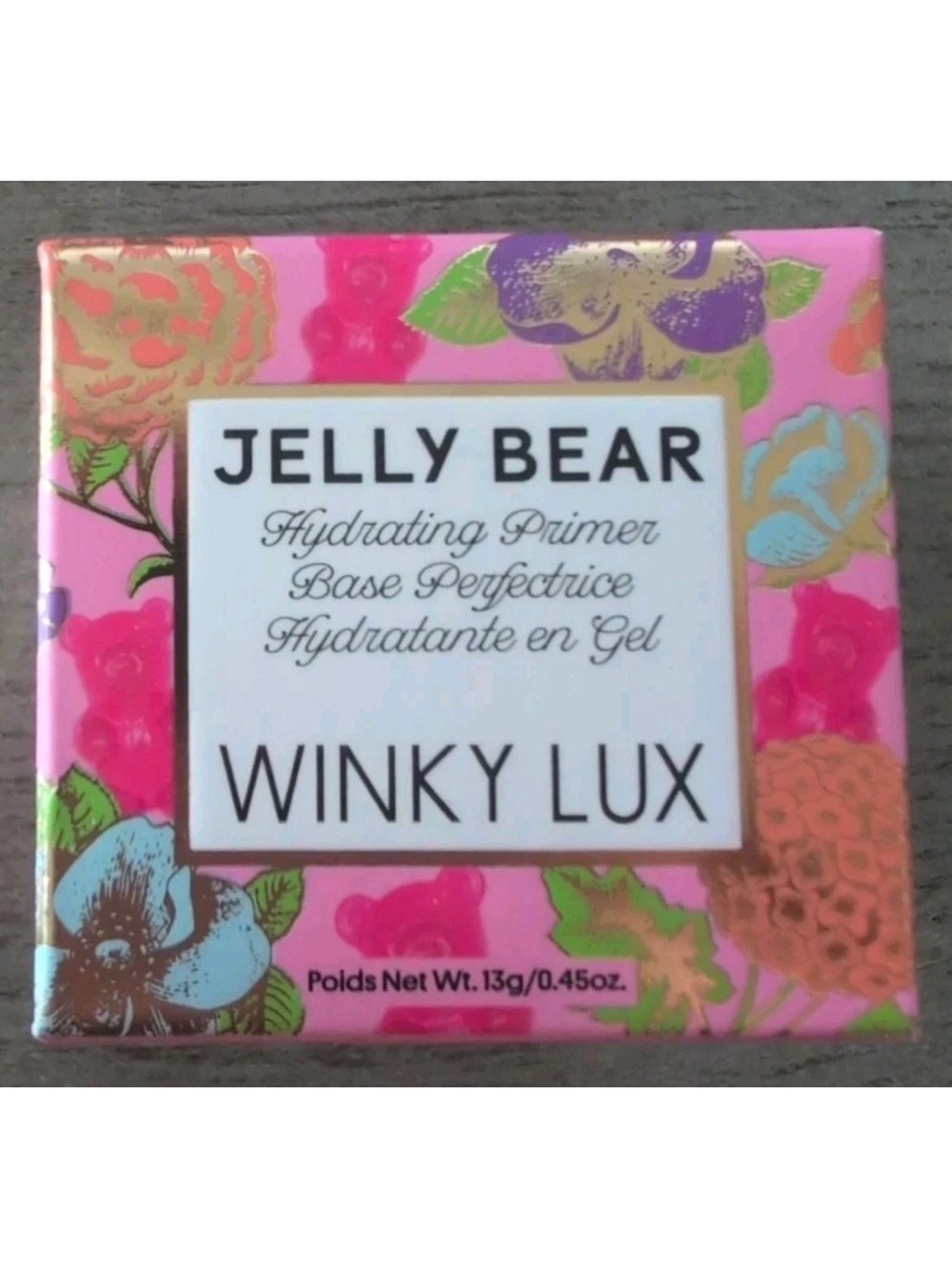 WINKY LUX Jelly Bear Hydrating Primer - Pink Floral Box